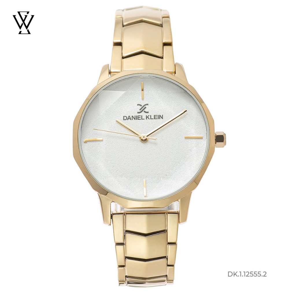 Đồng Hồ Quartz Nữ Daniel Klein WATCHSTORE DK.1.12555.2 Mặt Kính Khoáng 34mm, Dây Kim Loại, Vỏ Thép Không Gỉ