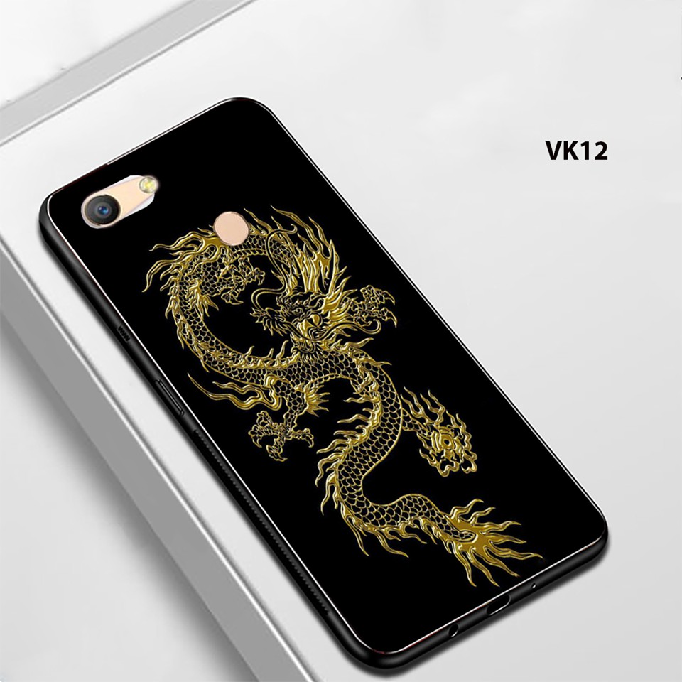 ỐP LƯNG CHO OPPO A7-OPPO A12-OPPO F9-OPPO F5-OPPO F7 IN HÌNH RỒNG, SƯ TỬ SIÊU ĐẸP