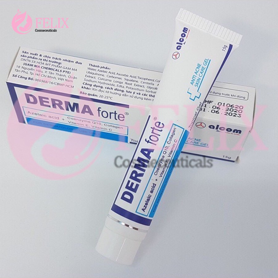 GEL MỤN VÀ THÂM MỤN DERMA FORTE TUÝP 15gr {HÀNG CÔNG TY} | BigBuy360 - bigbuy360.vn