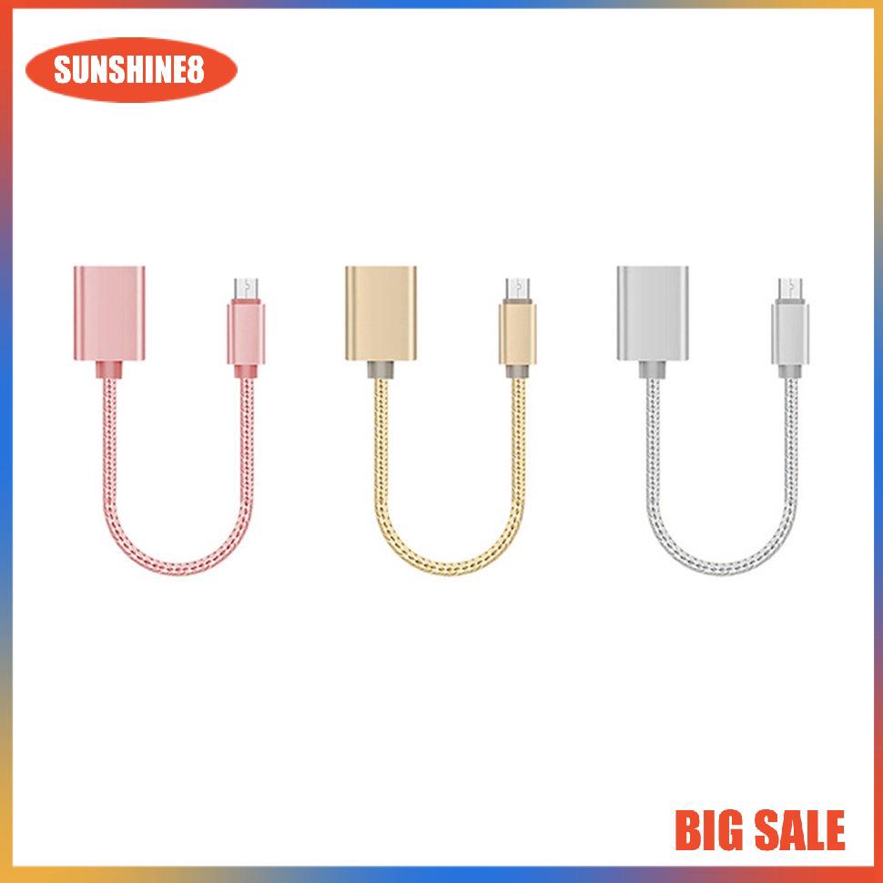 Dây Cáp Otg Micro-Usb Type-C Cho Máy Tính