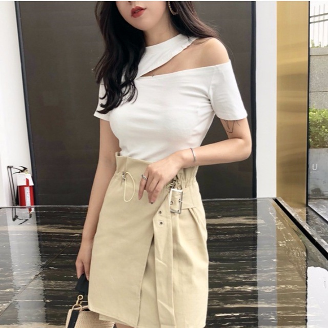 Áo croptop như hình chất cotton 4 chiều | BigBuy360 - bigbuy360.vn