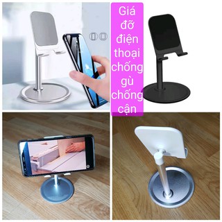 GIÁ ĐỠ ĐIỆN THOẠI ĐỂ BÀN CHO ĐIỆN THOẠI THÔNG MINH, IPAD ĐẾ TRÒN KHUNG KIM LOẠI CHẮC CHẮN, SANG ĐẸP