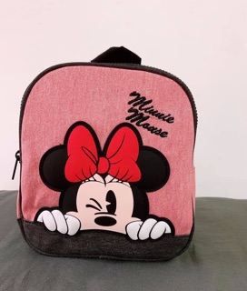 Balo zara mickey hồng