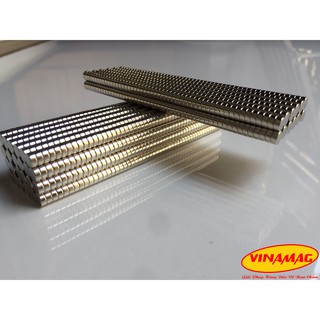 Set 500 viên 5x2 mm nam châm đất hiếm, nam châm nguyên liệu ngành gỗ