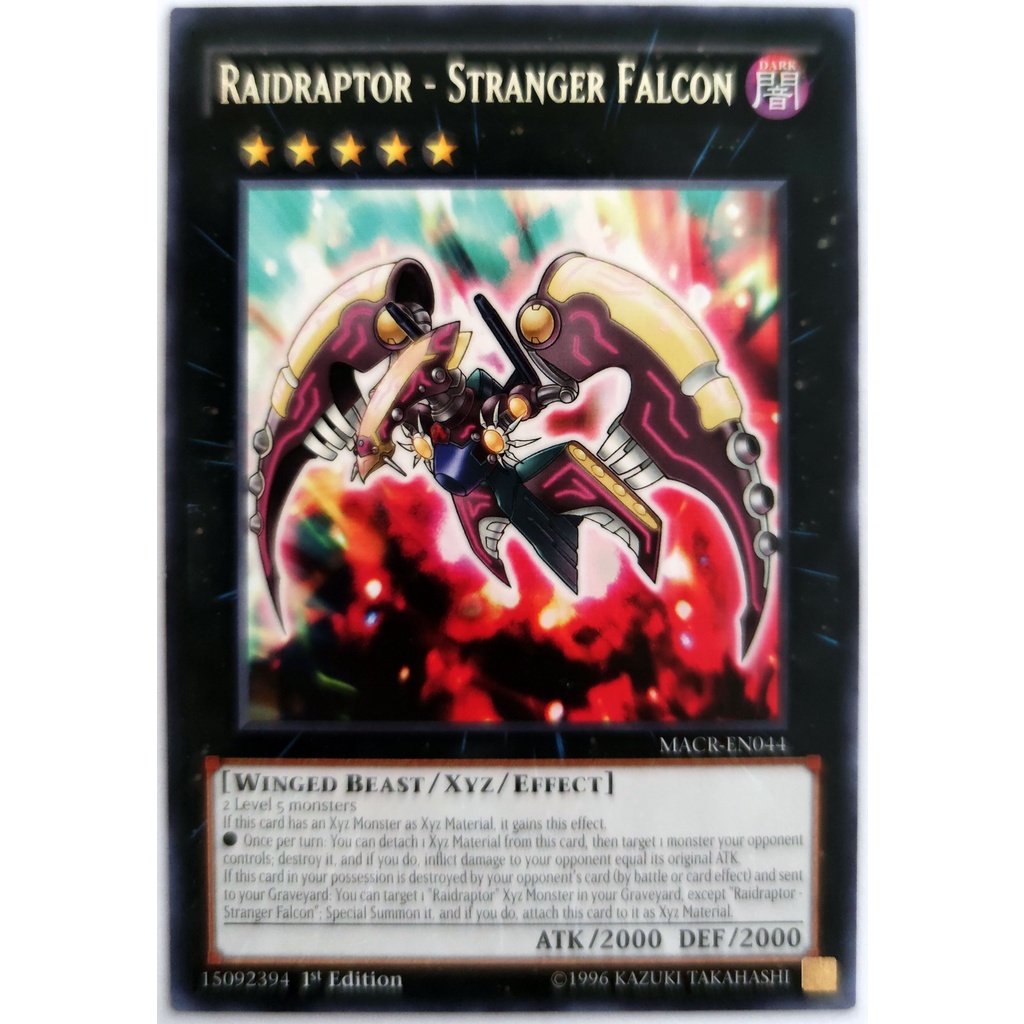 [Thẻ Yugioh] Raidraptor - Stranger Falcon |EN| Rare