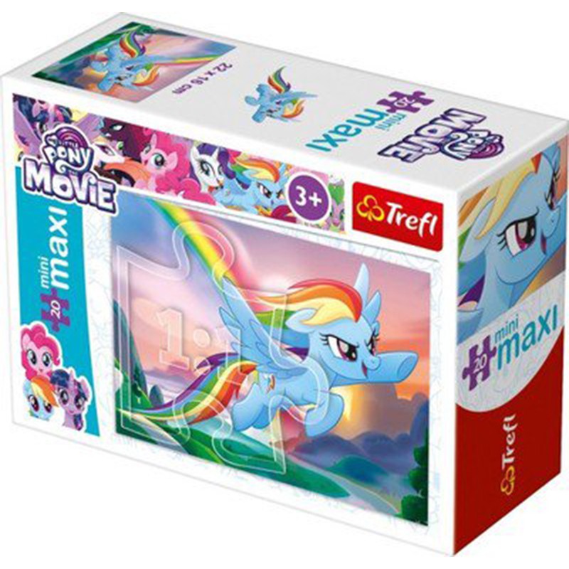 Tranh ghép hình cho bé miniMaxi 56007 - 20 mảnh - My Little Pony nhập khẩu châu âu