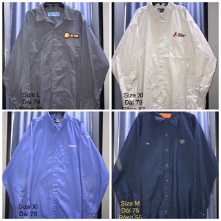 Áo Sơ M Chicano tay dài 2hand fullsize hàng L1 Hàng xịn mẫu đẹp