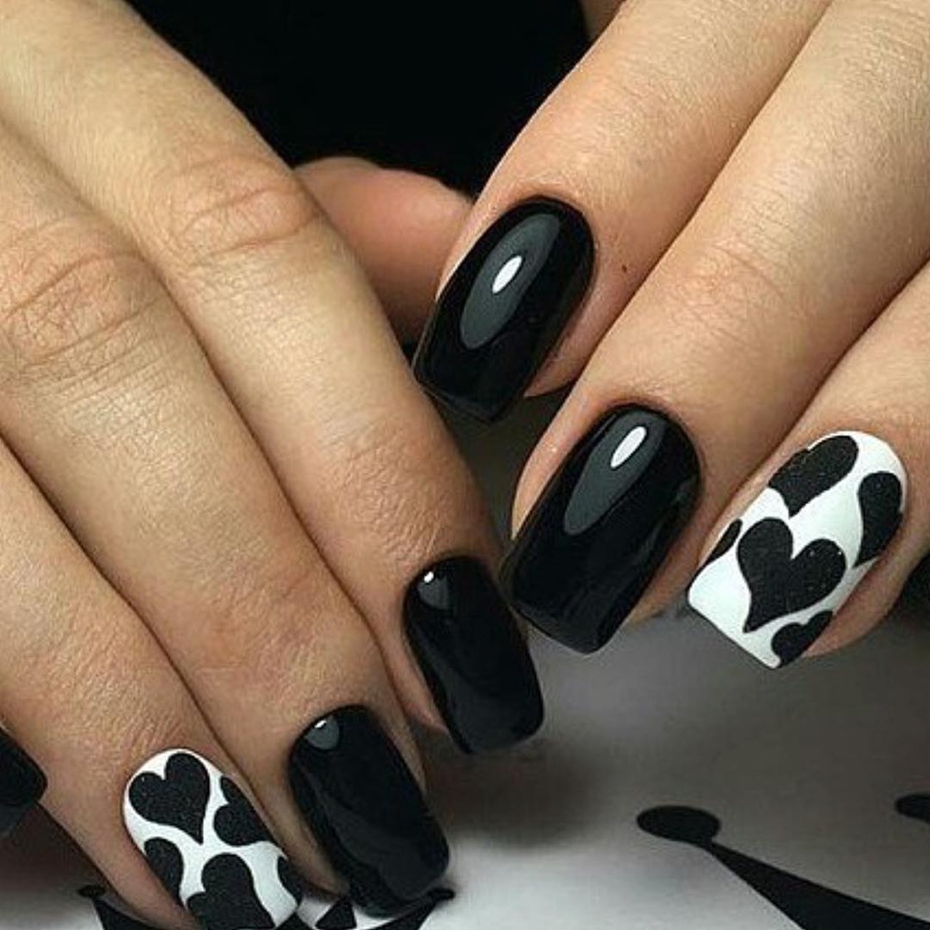 Sơn gel Milan cao cấp chính hãng màu đen, trắng sữa (trắng tinh), trắng gạo (nước gạo) 15ml