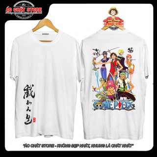 Áo Luffy One Piece Team Mũ Rơm Cực Chất - Áo thun LUFFY Hải Tặc Đẹp OP162