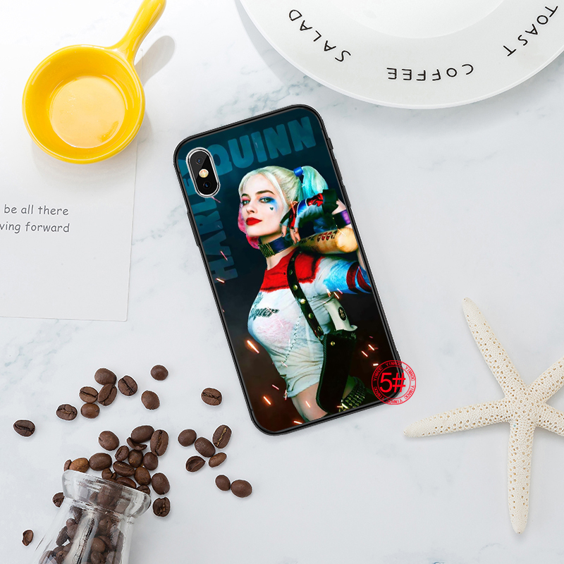 Ốp Harley Quinn Dành Cho Iphone Xs Max Xr X 11 Pro 7 8 6 6s Plus 53q