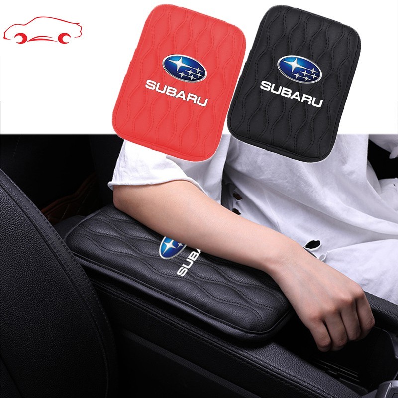 Đệm da lót hộp tỳ tay xe hơi chống nước cho subaru xv forester brz wrx sti levorg outback