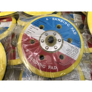 Đế Máy Chà Nhám 6-Inch Cao Cấp – Đế Velcro Gắn Giấy Nhám Tròn – Ptt Garaviet