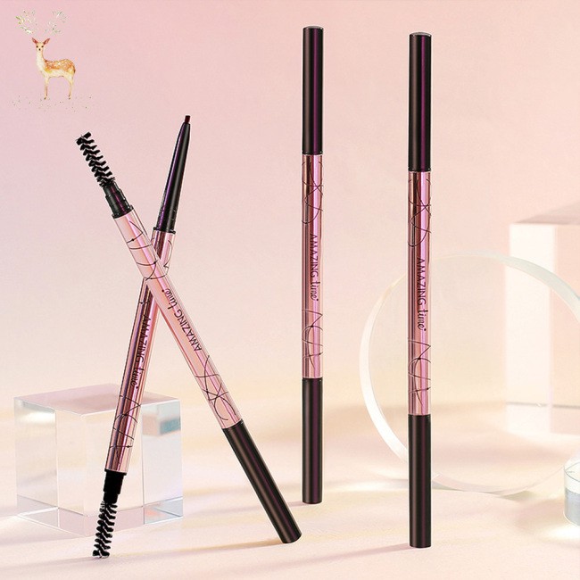 (Hàng Mới Về) Bút Chì Vẽ Lông Mày Hai Đầu Xoay Tự Động Kháng Nước Lâu Trôi | BigBuy360 - bigbuy360.vn