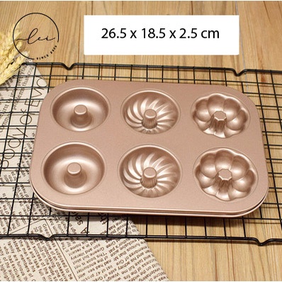 KHUÔN NƯỚNG BÁNH BÔNG LAN, CUPCAKE, MUFFIN HÌNH HOA