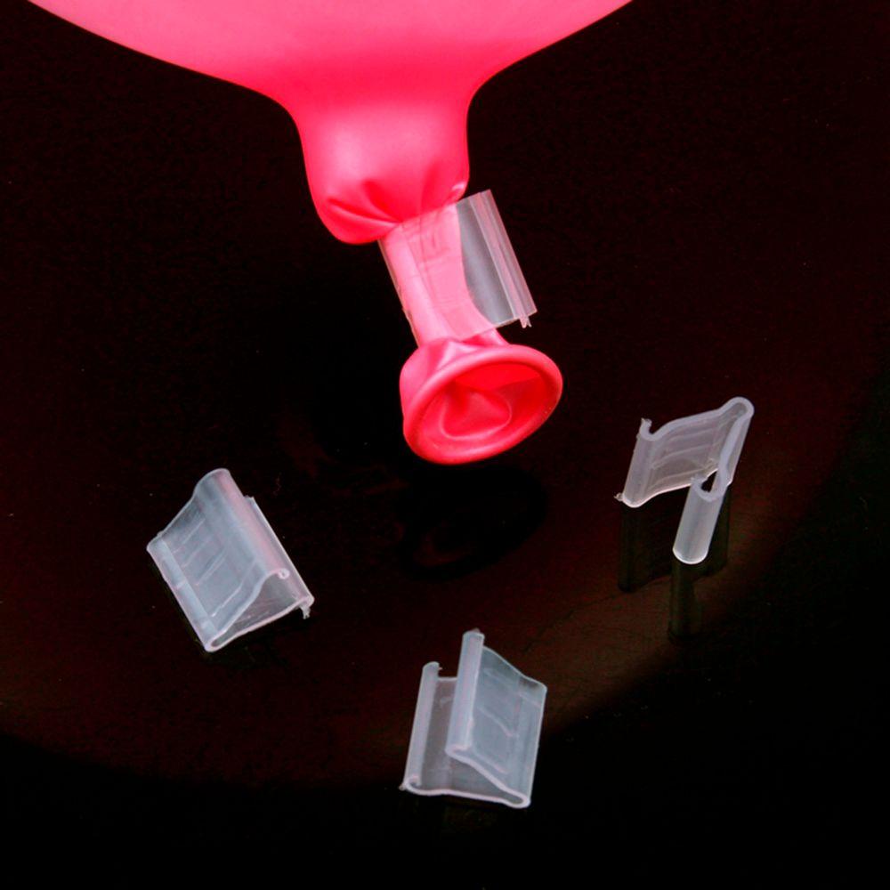 IVORY Kẹp Bong Bóng Trang Trí Tiệc Cưới Màu Trắng