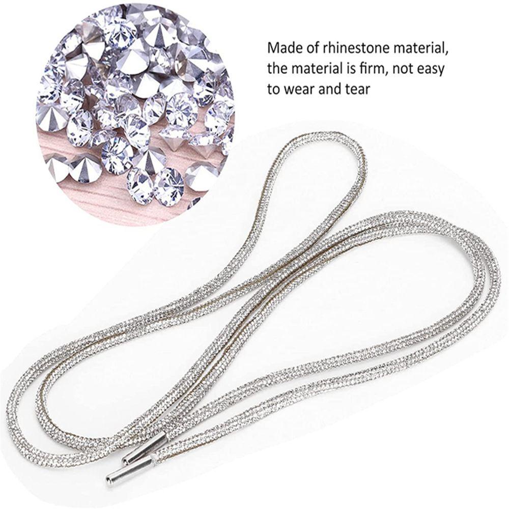 PINEVN 1 Dây Buộc Giày Đính Đá Thời Trang