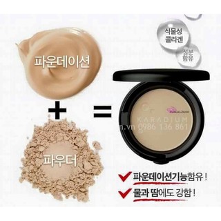 Phấn phủ Karadium collagen moisture two way cake