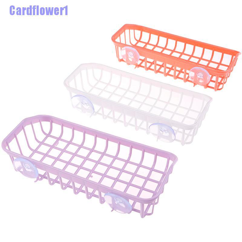 Giá Đựng Xà Phòng / Miếng Rửa Chén Hình Tam Giác Có Hai Giác Hút Tiện Dụng Cho Nhà Bếp