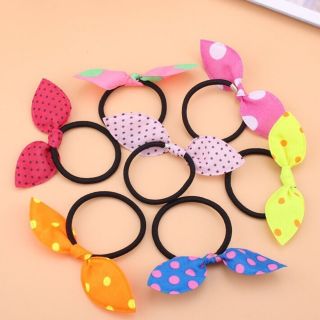 Chun buộc tóc tai thỏ dễ thương (sỉ 1k)