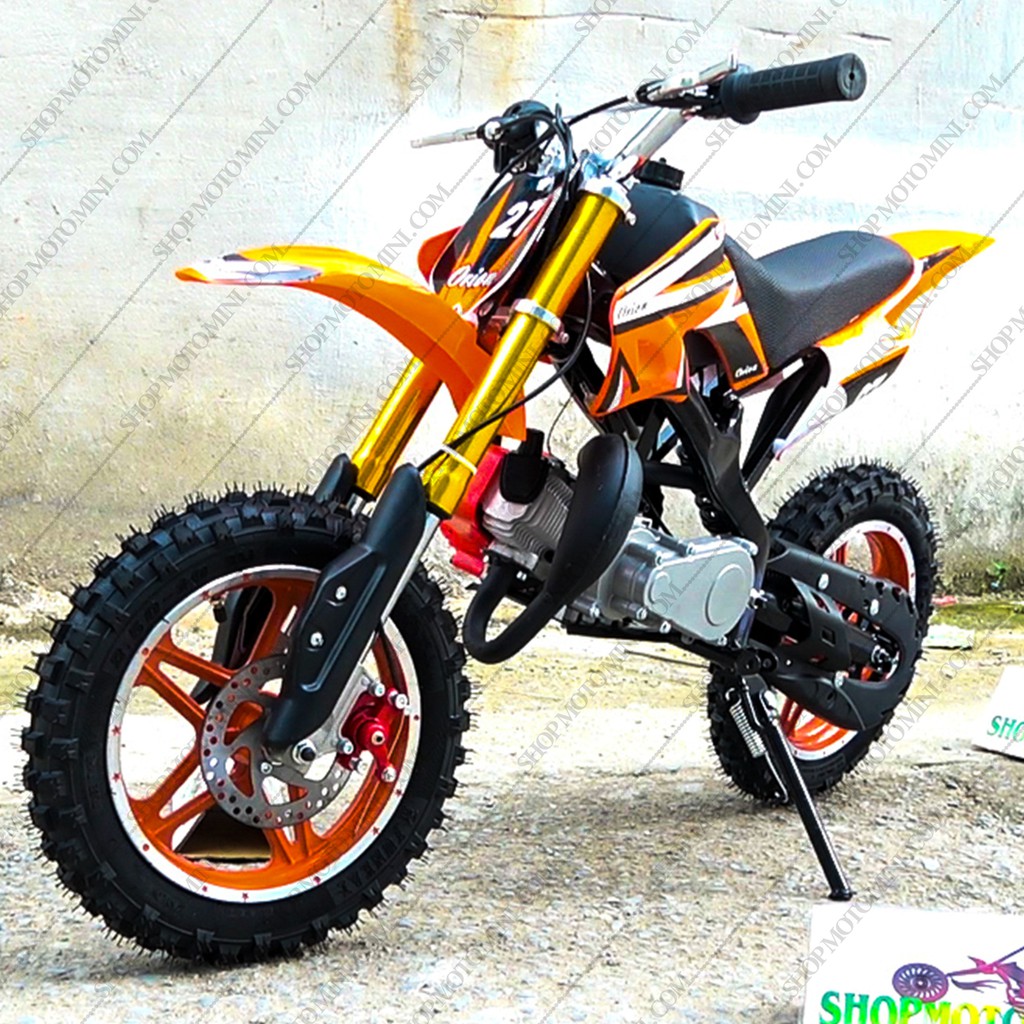 Cao cao mini 50cc ( Bánh Lớn ) trẻ em | Xe moto ruoi chạy bằng máy cắt cỏ xăng pha nhớt