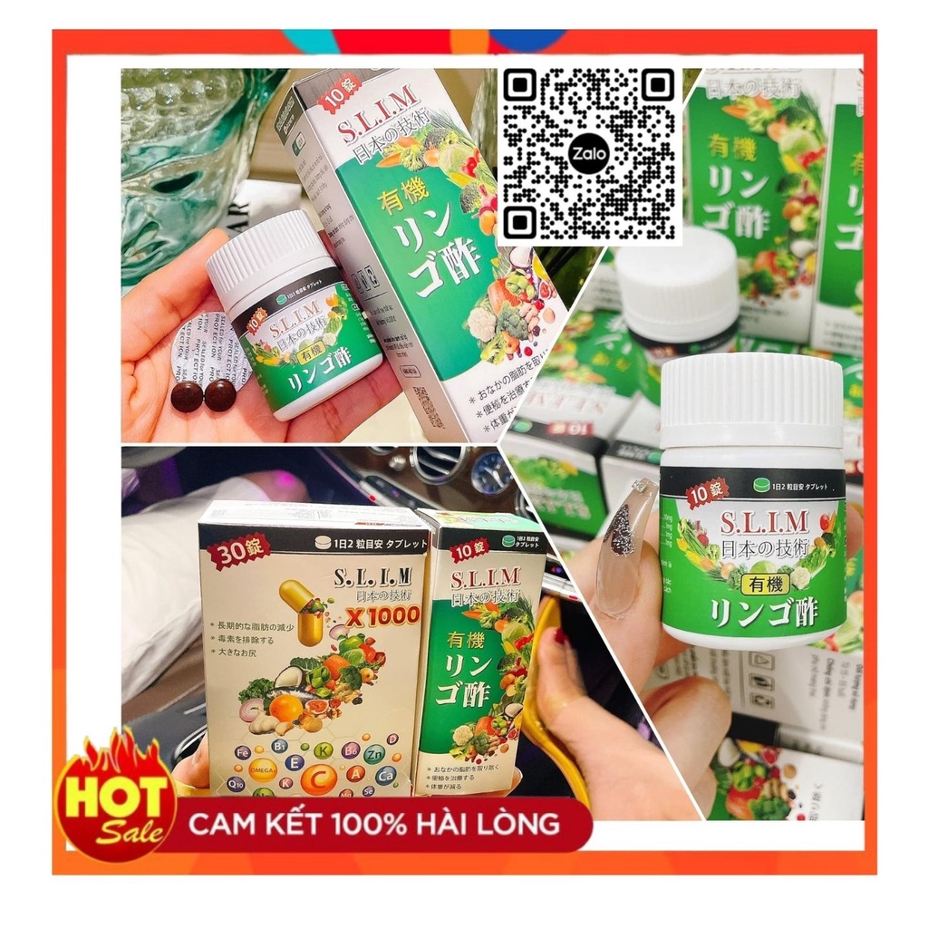 VIÊN GIẢM CÂN SLIM X1000 - TẶNG Xỗ Mỡ - giảm 3-7kg