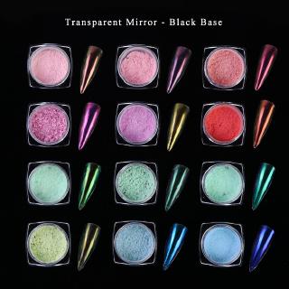 Lọ nhũ trang trí móng màu gradient thời trang