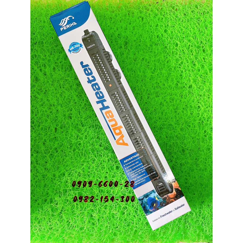 Sưởi periha chống bỏng - sưởi bể cá chất lượng cao HE / HB 100w 200w-300w-500w - HE / HB SERIES
