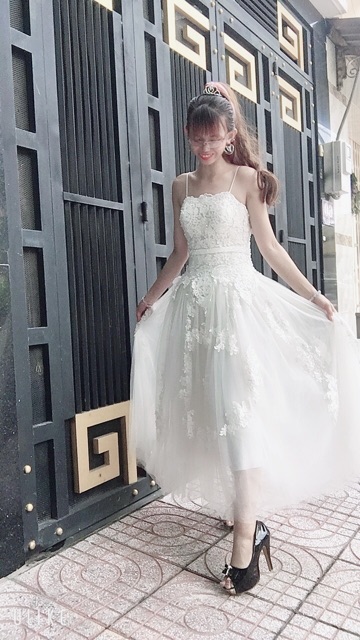 Đầm cưới-công chúa eo60-76