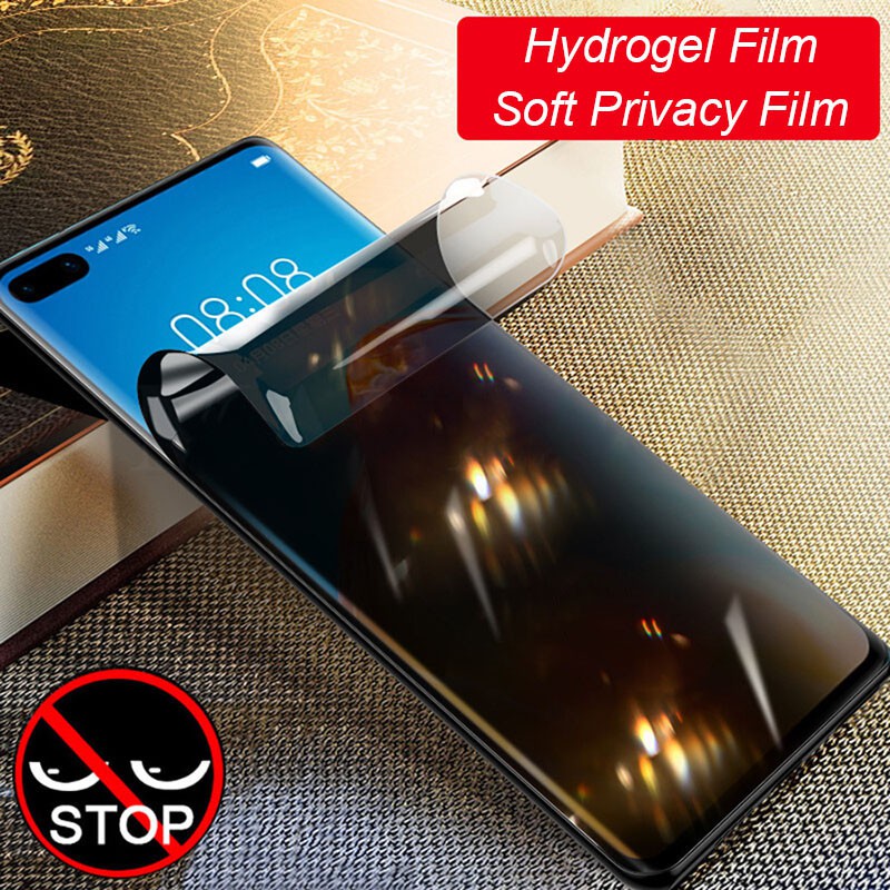 Miếng dán Hydrogel mềm bảo vệ chống nhìn trộm cho Samsung Galaxy S20 S10 S9 S8 Note 10 9 8 Pro/10/9/8 S10 S9 S8 S20