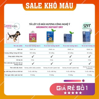 <SALE SỐC> Tã lót cho chó mèo thú cưng (có mùi hương) Sumiho công nghệ Ý (nhiều Size) Phụ kiện cho chó mèo (shopmh59)