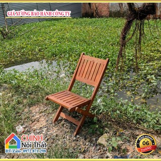( Siêu Rẻ) Ghế gỗ mini xếp gọn BVL