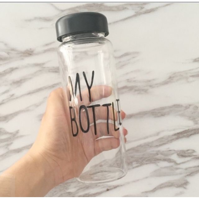 BÌNH THỦY TINH MY BOTTLE TẶNG TÚI CHỐNG SỐC VÀ TÚI VẢI