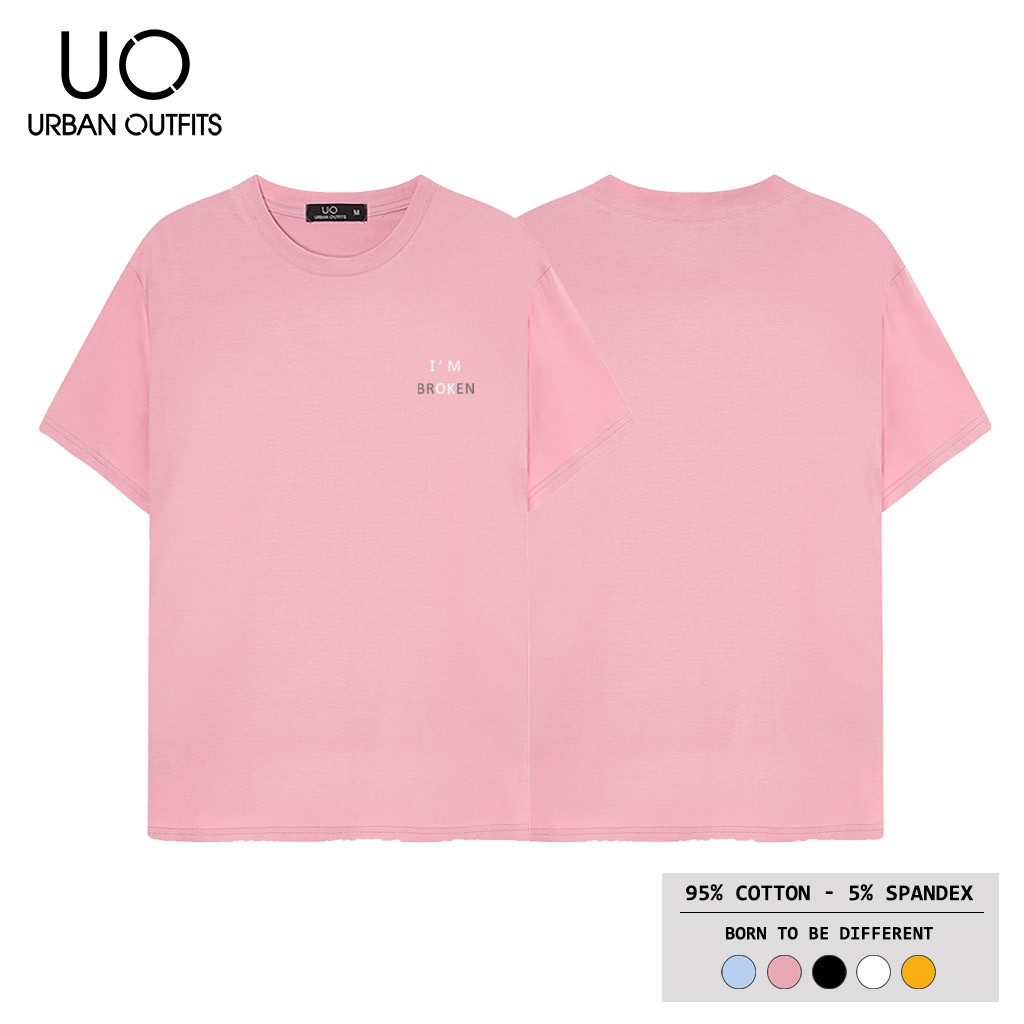 Áo Thun Tay Ngắn Nam Nữ URBAN OUTFITS In Im Broken ATR19 Form Suông Thun Cotton 4 Chiều Local Brand | BigBuy360 - bigbuy360.vn