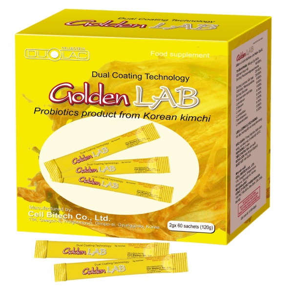 Men Vi Sinh Golden Lab.Bé Tiêu Hóa Tốt,Ăn Ngon Hấp Thu Dinh Dưỡng.Phát Triển Cân Nặng