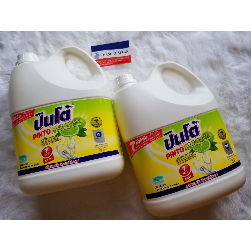 Nước rửa chén Pinto Thái Lan 3800ml