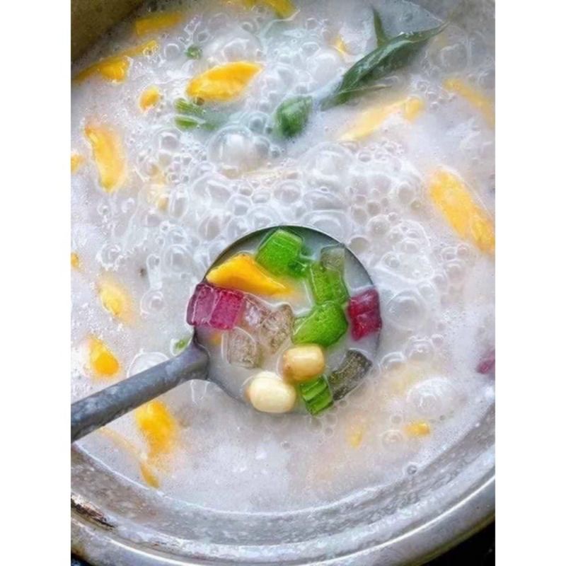 Thạch sắn dây nấu chè. Bánh canh sắn dây dạng sợi  Túi 500g/1kg