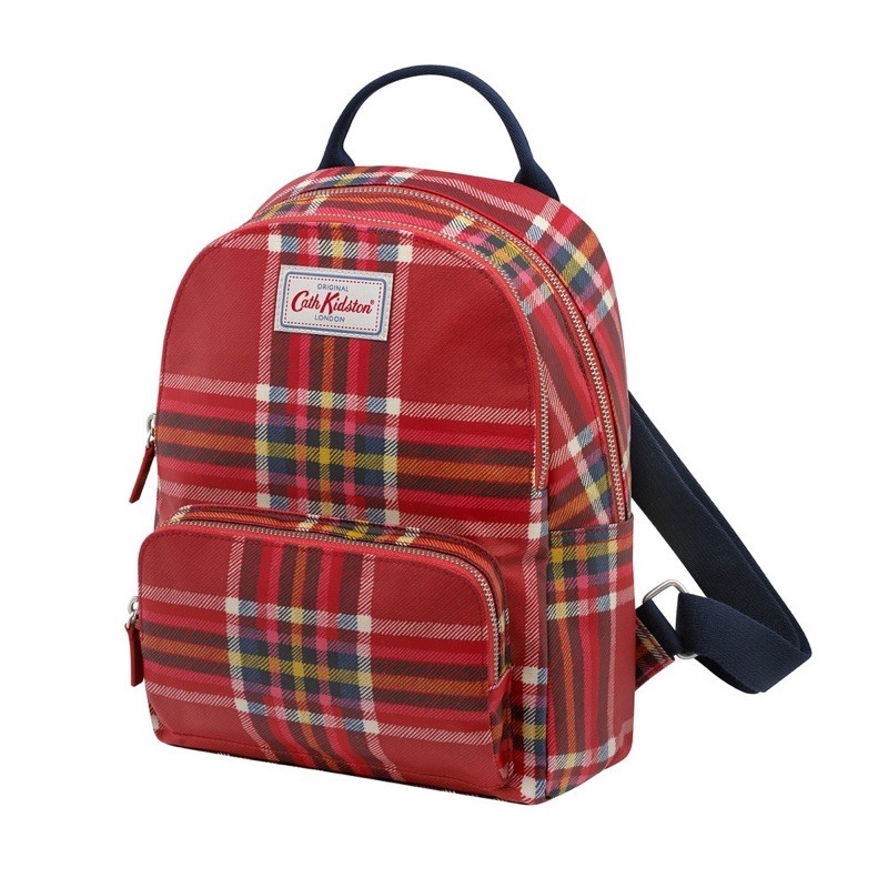 Cath Kidston - Balo Roller Clarendon Check - 983808 - Ruby