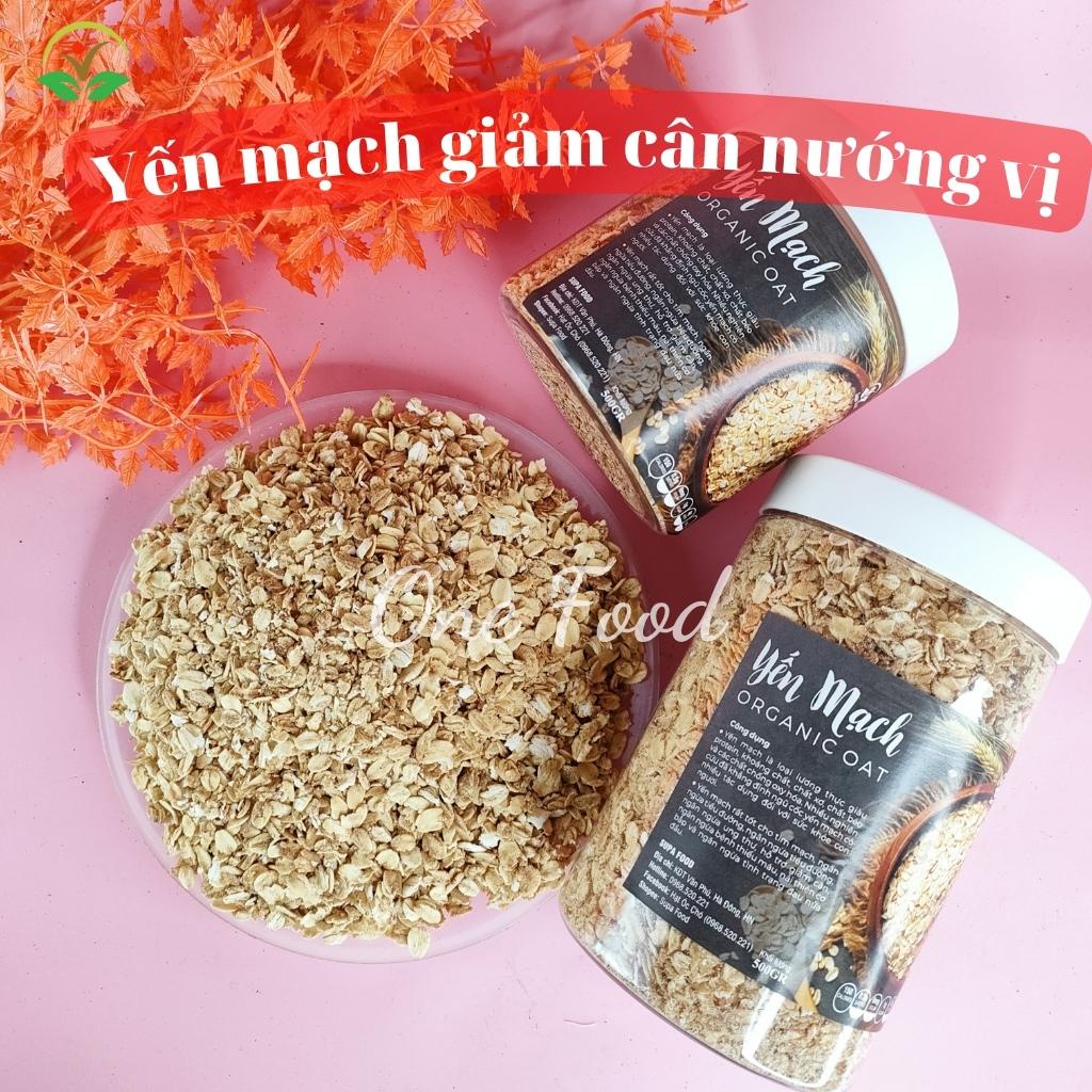 Yến Mạch Nướng Vị Giảm Cân Ăn Liền, Yến Mạch Ăn Kiêng Cán Dẹt Vị Matcha, Mật Ong, Phô Mai, Sôcôla Onefood68