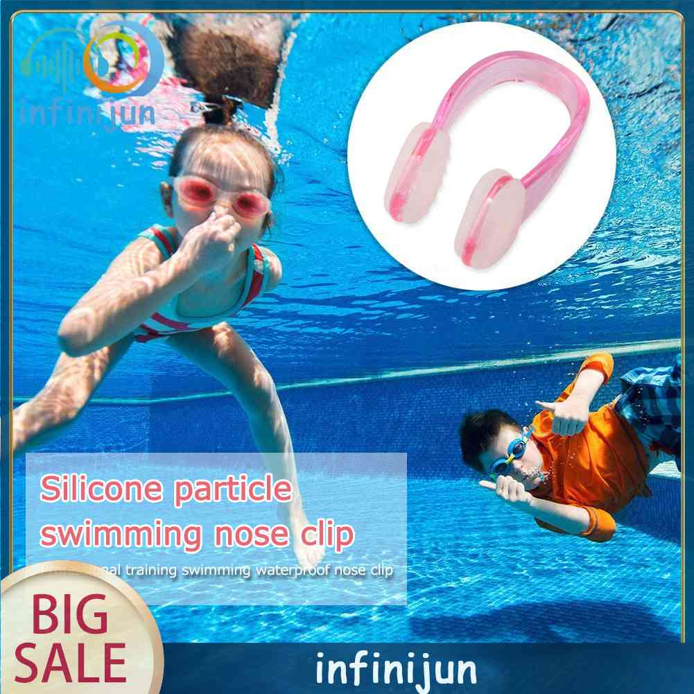 Kẹp Mũi Bằng Silicon Mềm Thoải Mái Tiện Dụng Khi Đi Bơi / Lướt Sóng