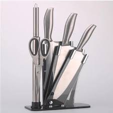 Bộ Dao Làm Bếp Nhật Bản 5 Món Làm Từ Inox Bền Đẹp Cứng Chắc, Chống Gỉ Sét, Chống Ăn Mòn