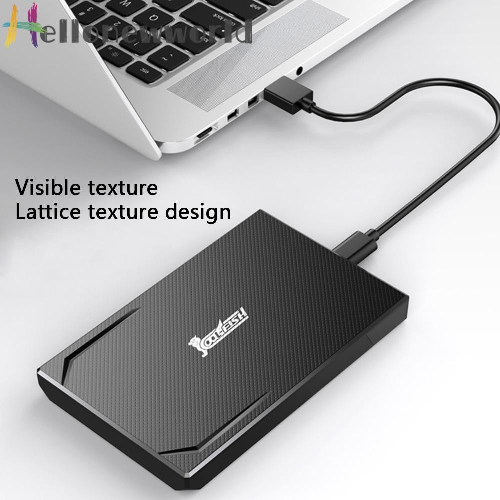 Vỏ Ổ Cứng Ngoài Usb 3.1 Type C Sang Sata 2.5 Hdd Ssd K801