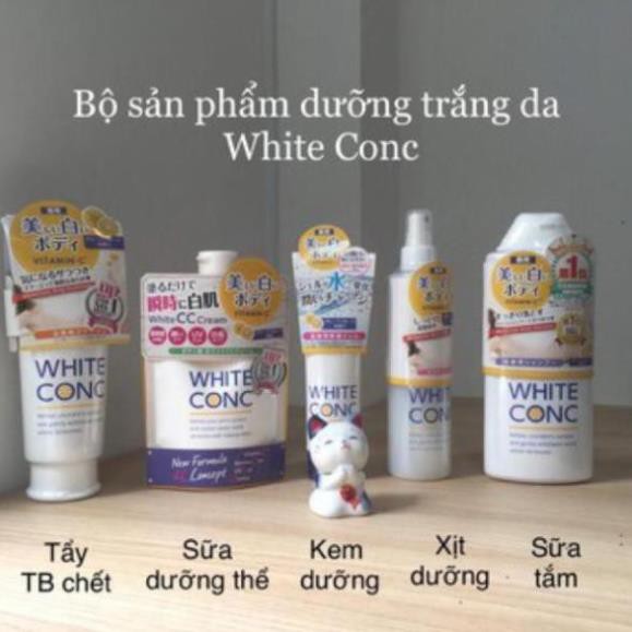 [Hàng Nhật Auth]  BỘ SẢN PHẨM DƯỠNG TRẮNG DA WHITE CONC NHẬT BẢN