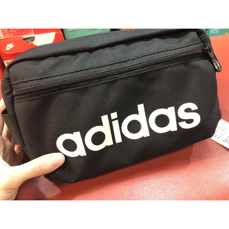 ✔️ [AUTHENTIC] Túi bao tử Adidas Linear Core Waist Bag - DT4827 | CAM KẾT CHÍNH HÃNG 100%