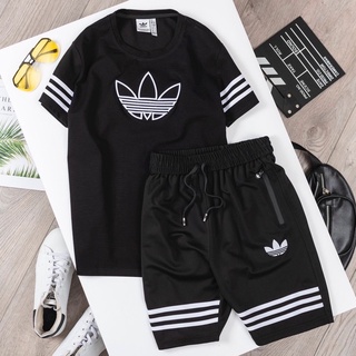 Bộ quần áo thể thao nam bộ đồ nam chất thun cotton co dãn 4 chiều