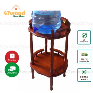 Kệ Để Bình Nước Bằng Gỗ Cao Su 923-47