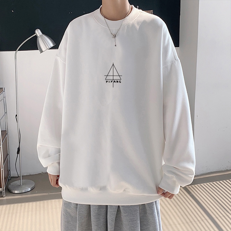 Áo Sweater YIYANG oversize LOHA Basic, áo nỉ Nhật cao cấp dài tay Unisex LOHA | BigBuy360 - bigbuy360.vn