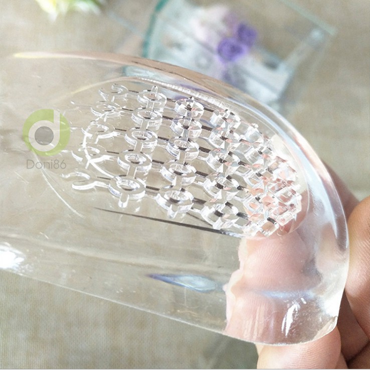 Một cặp lót giày silicon chống thốn gót khi mang giày cao gót, giày tây công sở dùng được cho nam nữ PK41