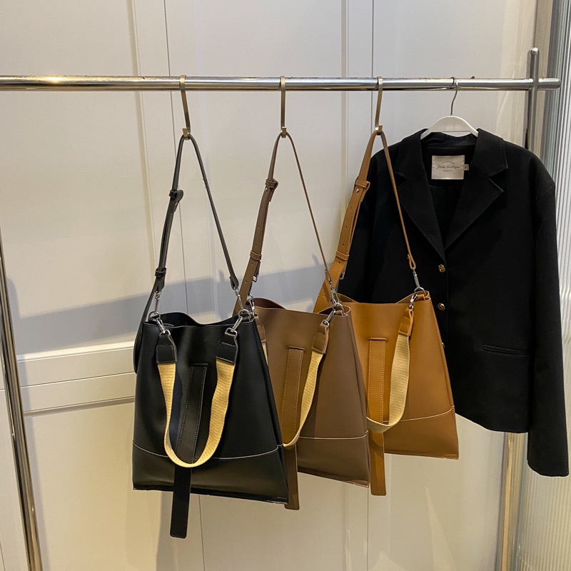 Túi Tote Đeo Vai Sức Chứa Lớn Phong Cách Cổ Điển Thời Trang Hàng Mới