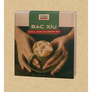 Cà Phê Bạc Xỉu Hoà Tan C+ Cộng Cà Phê 1 hộp 180gr