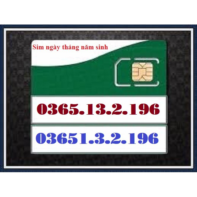 Sim Viettel ngày tháng năm sinh chỉ 250K/sim part 4